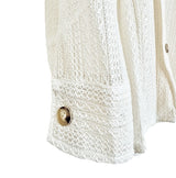 Orz Crochet Over Shirt