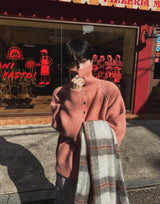 Tessie Stitch High Neck Two-Way Knit