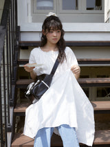 リボンダッフルバッグ_black