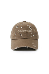 eyelet cap (brown)