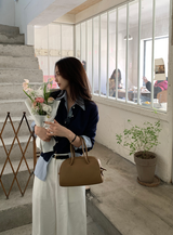 Here Ribbon Mini Tote Bag / 4 colors