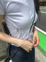 DRAW STRING TEE