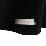 WRAP HIP COVER SKIRT - BLACK