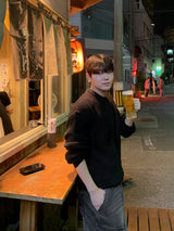 Tachi washed cargo denim pants