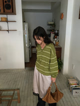 Aberdeen Striped Knit (3color)