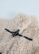 Half fur coat of soft tteokbokki