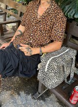 [UNISEX] ビーズジェムストーンパールネックレス