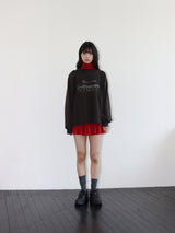 BOLERO SWEATSHIRT (BLACK)