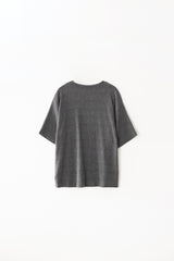 ウォームハーフTシャツ (ダークグレー)