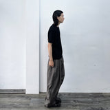 Structural Pleated Drawstring Pants