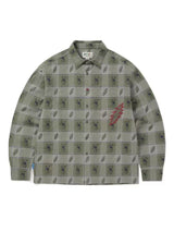 Cute bear plaid print jacket