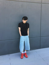 フォイルカーペンターバミューダデニムパンツ 2C