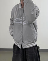Sanver Lettering Varsity Padding Jumper