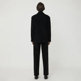 WOMAN クラシックブラッシュドコットンパンツ BLACK