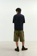 Monkey Pockets Cargo Shorts (Washed Khaki)