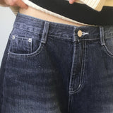 Essen Slab Washing Curve Mega Balloon Denim Pants