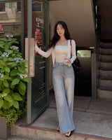 Yuko Tencel denim pants