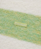 Bouclé Yarn Rugby Knit Apple Green