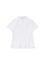 ピンタックブラウス (white)