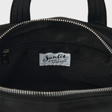 レタリングクロストートバッグ (Black)