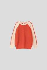 Pavラインカラーラウンドニット(3color)