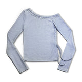 Stud Shirring Off Top (3colors)