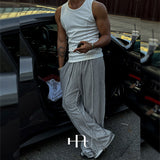 [HFORUS MADE] Coln Cutoff sweatpants IN BLACK