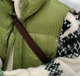 Hour Open Semi-Over Wellon Padded Vest