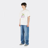 Riso Graphic Birphin Short Sleeve T-shirts (White)