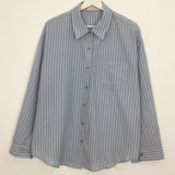 Summer pinstripe shirt (2color)