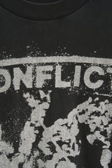 Conflict Washed Top (3color)