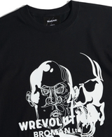 ブローマンブラック＆ホワイトTシャツ