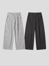 Lumin Stripe Cotton Pants 2C