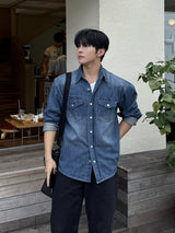 Creed western denim shirt