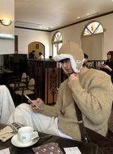 リオグラウンドヘビーモヘアニット