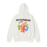 25SS CLAY ALIEN HOODIE IVORY