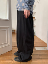 Ganmi Training Cut Wide Banding Pants