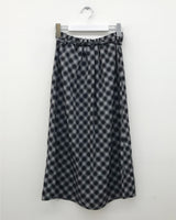 Mellow Chiffon Checkered Skirt (2 Colors)