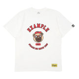 EXAMPLE カレッジBBベア半袖Tシャツ