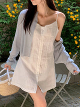 DN Pastel Summer Rib Cardigan (5color)