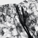 tie-dye cargo shorts_white