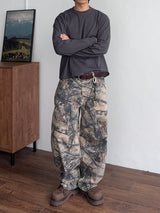 Curved Tree Wide Pants (2color) (No.1002)