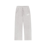GREY BAD DESTROYED SWEATPANTS