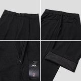 ASCLO ウールヘリンボーンレトロジャケット＆パンツ (カーキブラウン)