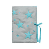 Jumping Star Pouch (mint/gray)