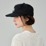 Leaf VZ Monogram Twill Pillbox Cap / Black