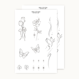 Artist MINI 01 [2ea] _Tattoo sticker