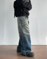 Fair Cat Washing Denim Pants