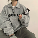 ゲイブフリース ハーフジップアップ スウェットシャツ