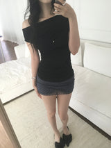 Bubble mini skirt